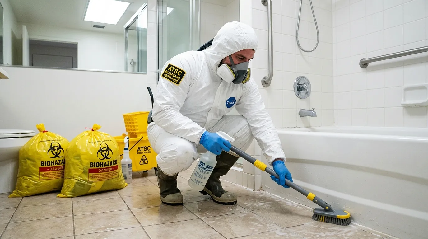 Decontamination equipment deployed for Blood Cleanup in Horsham